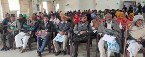 134 needy people from four villages got 100 yard plots