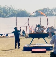 Annual Festival: Heena of Surya Sadan honored with Governor's Medal
