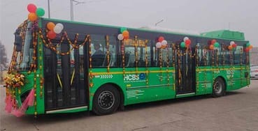 Now electric buses will run on local routes in Ambala