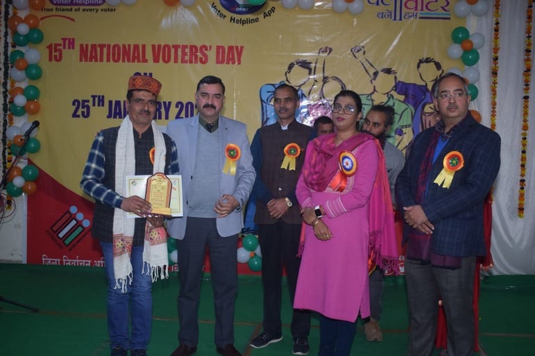 Importance of voting told to new voters on National Voter's Day