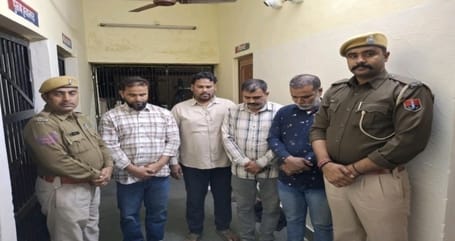 Sirohi News: Six accused arrested on drug trafficking and gambling charges, police are interrogating them