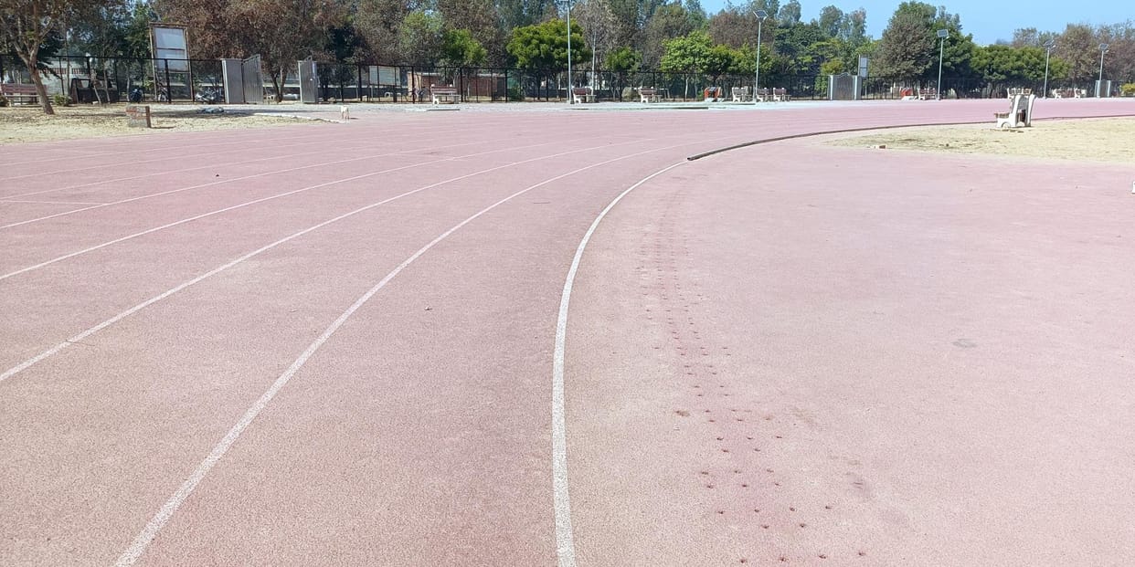 Players practicing in Bhim Stadium are yearning for basic facilities