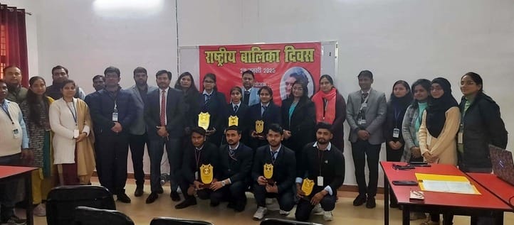 Alija and Vishal stood first in the competition