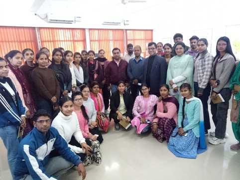Students visited the Space Research Center