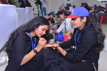NSS develops the spirit of service and strengthens personality developmentNSS develops the spirit of service and strengthens personality development