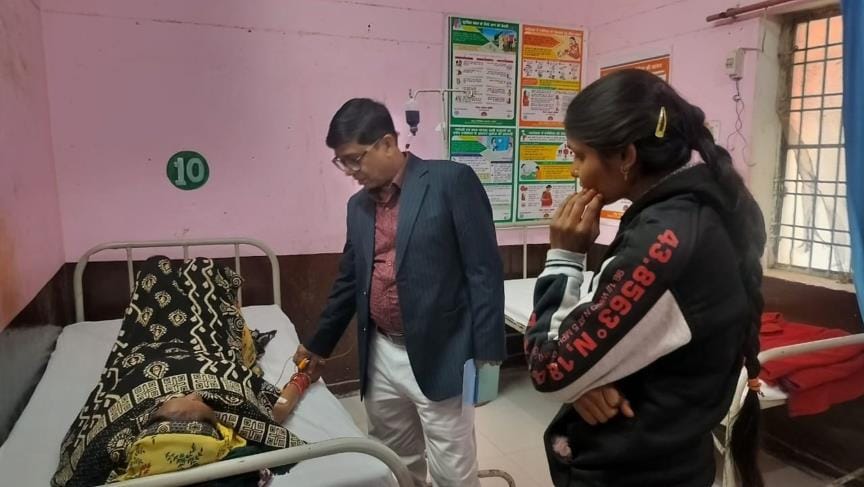 ACMO got angry after seeing the torn logbook, reprimanded the medical superintendents