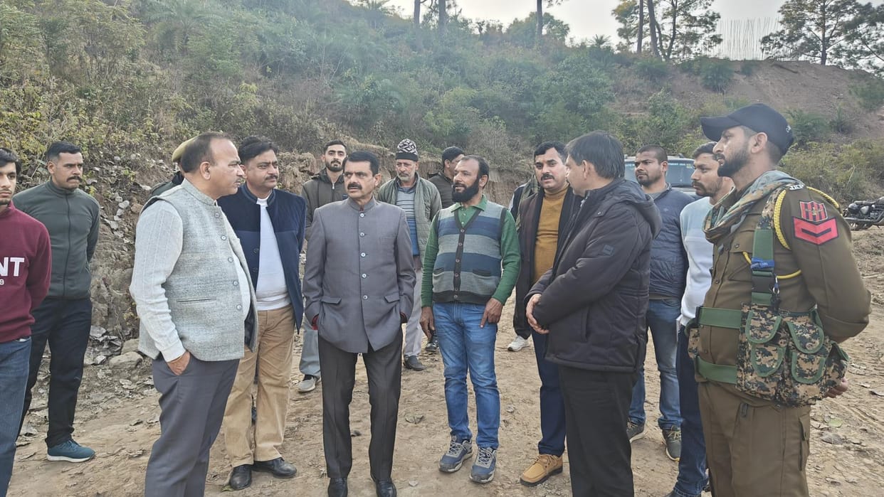 Jal Jeevan Mission; Mla Satish sharma Check working