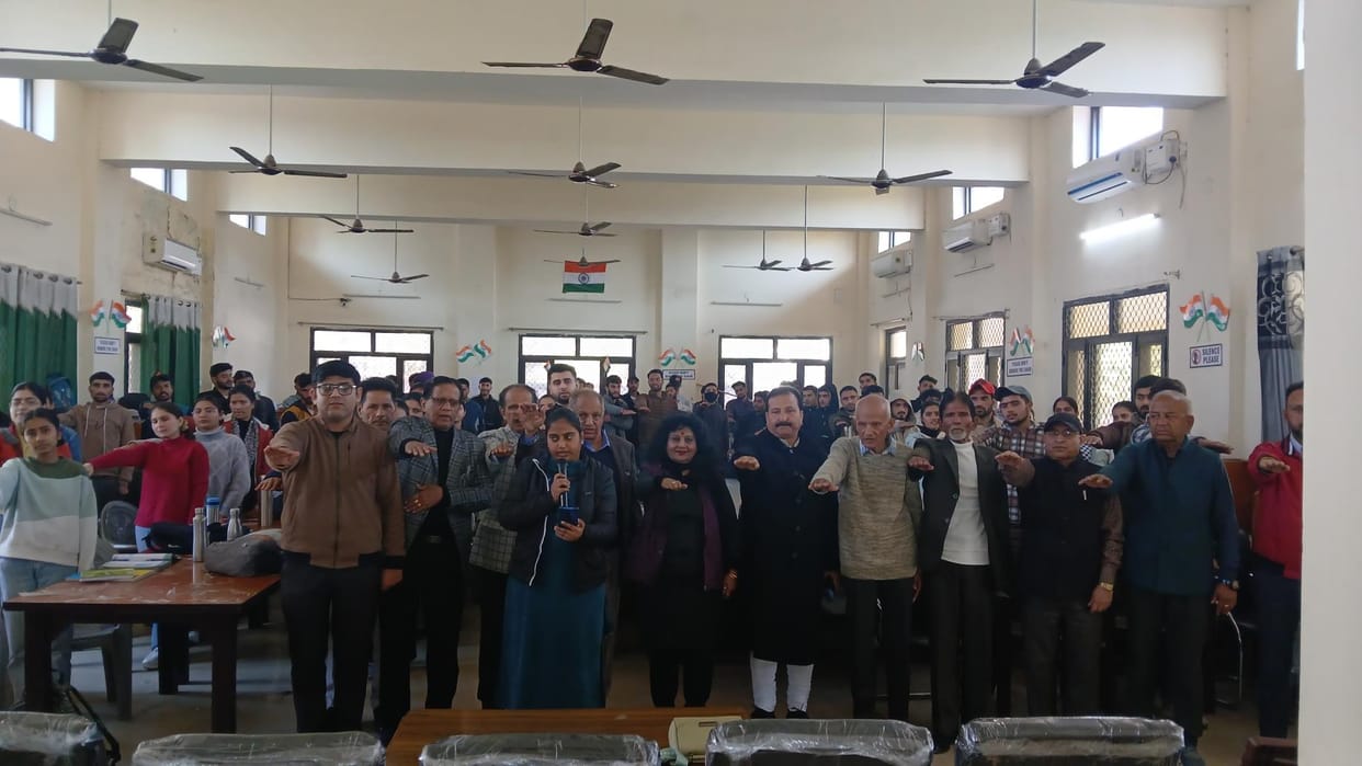 National Voter Day, Programme Organised in college