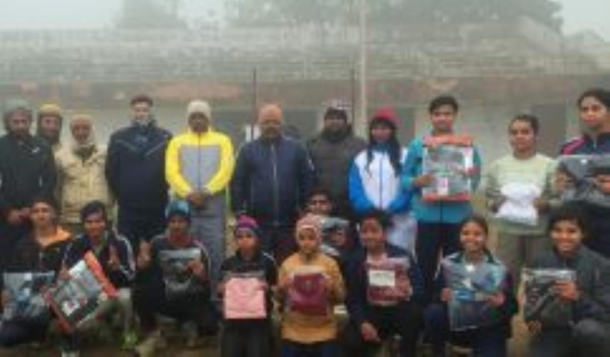 Raghuveer and Priyanka won the cross country race