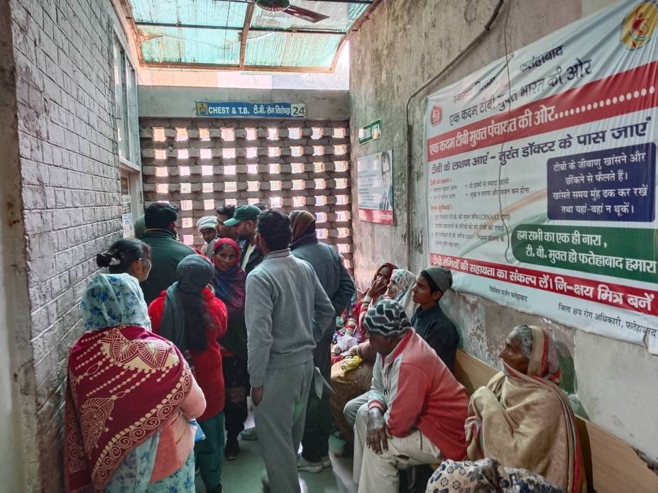 TB specialist's OPD started after 15 days in Civil Hospital, relief to patients