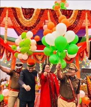 Tiranga hoisted from city to village