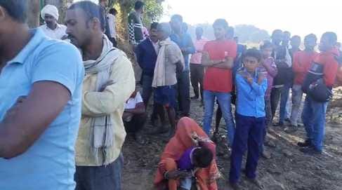 Dead body of a young man found near the old temple of Mau village