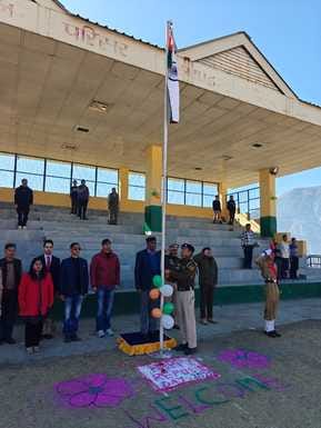 Republic Day celebrated in Nirmand