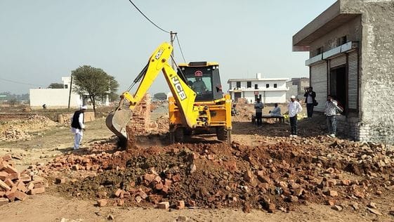 Crude action of the administration... Pucca houses were not even affected.
