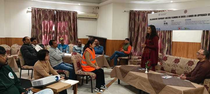 Officers will learn the tricks of making shelter for disaster affected people using modern methods.