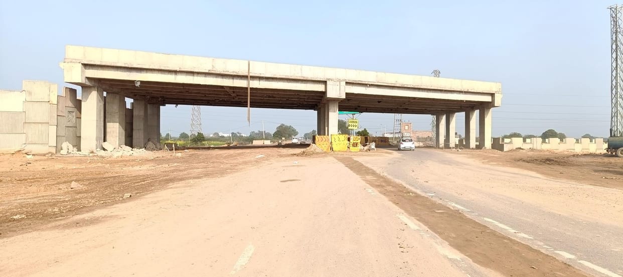 Obstacle removed in Bhiwani-Hansi four lane road project