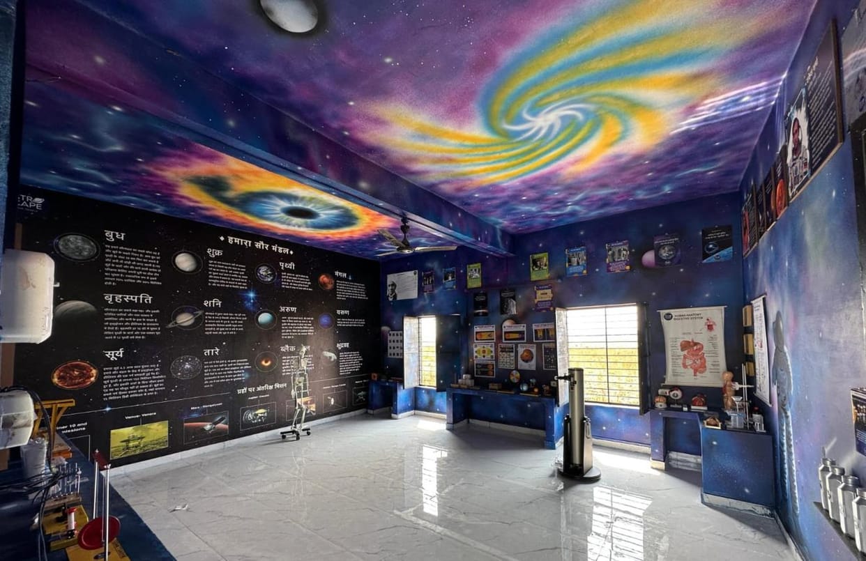 Students will learn secrets of science from constellation