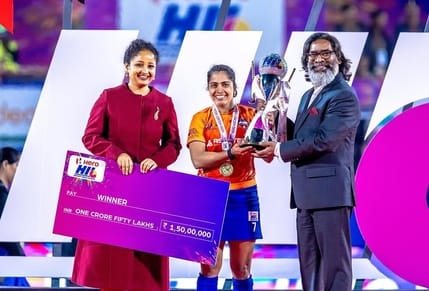 Women's Hockey India League: Neha Goyal crowned champion