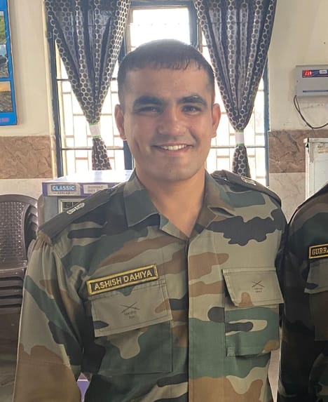Major Ashish Dahiya will receive Shaurya Chakra for his indomitable courage.