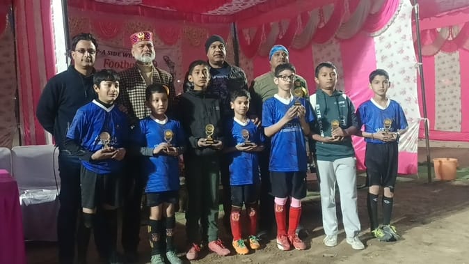 Dev Bhoomi Football Academy became the winner