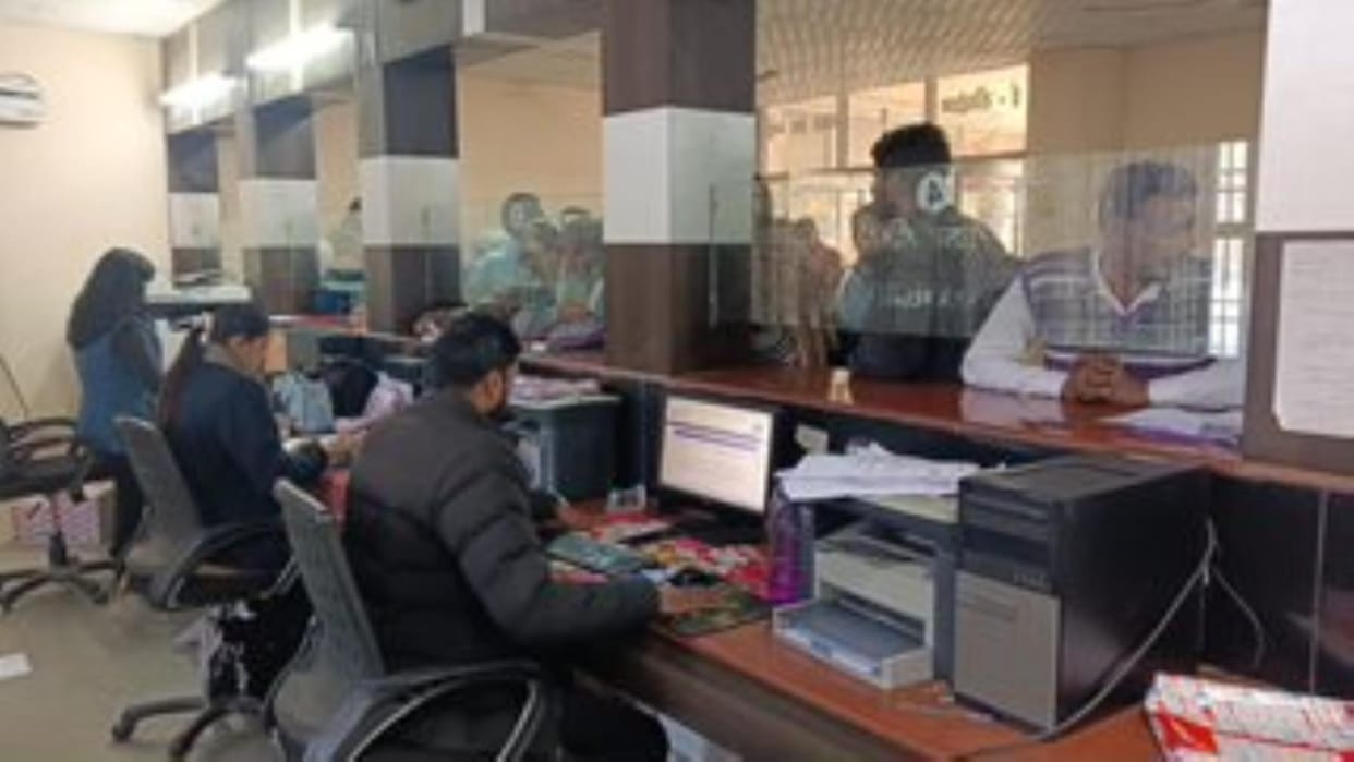 Employees of E-Disha Center went for training, the department has no alternative arrangement