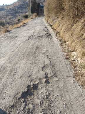 Village roads in Rampur are bad, demand to fix roads, Shimla