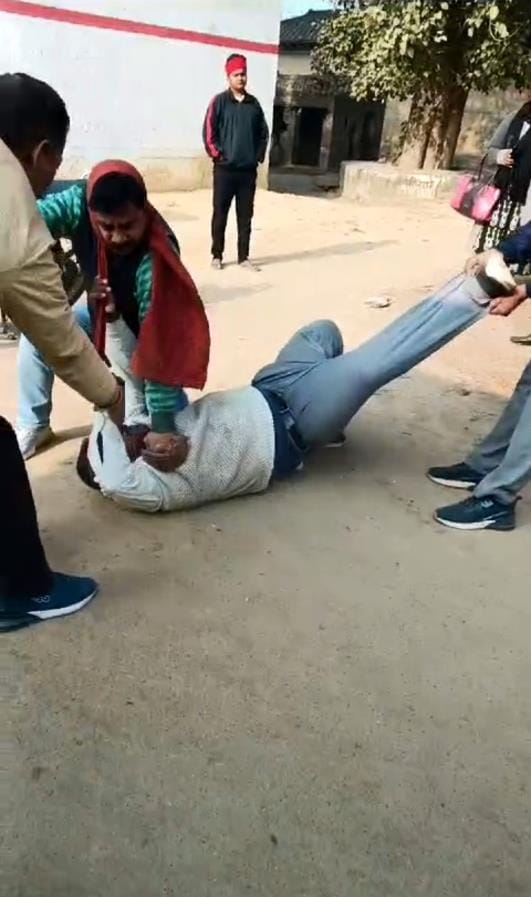 teachers fight motorcycle viral video