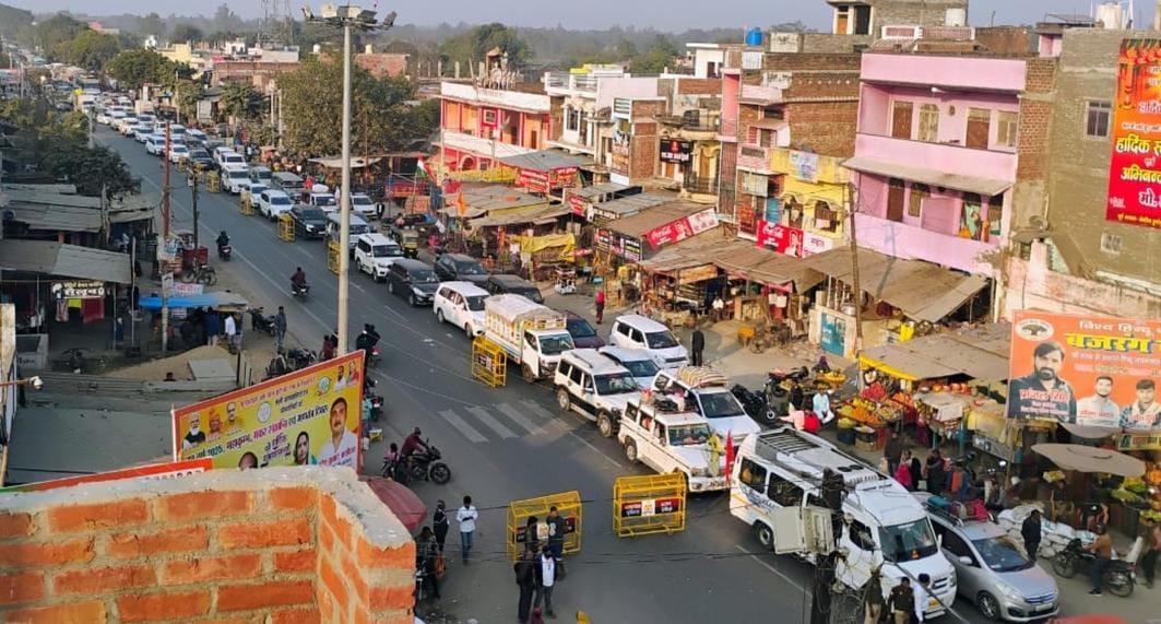 Route diversion of heavy vehicles will remain for four days