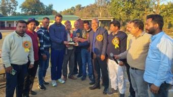 Diamond Tikri won the final match of cricket