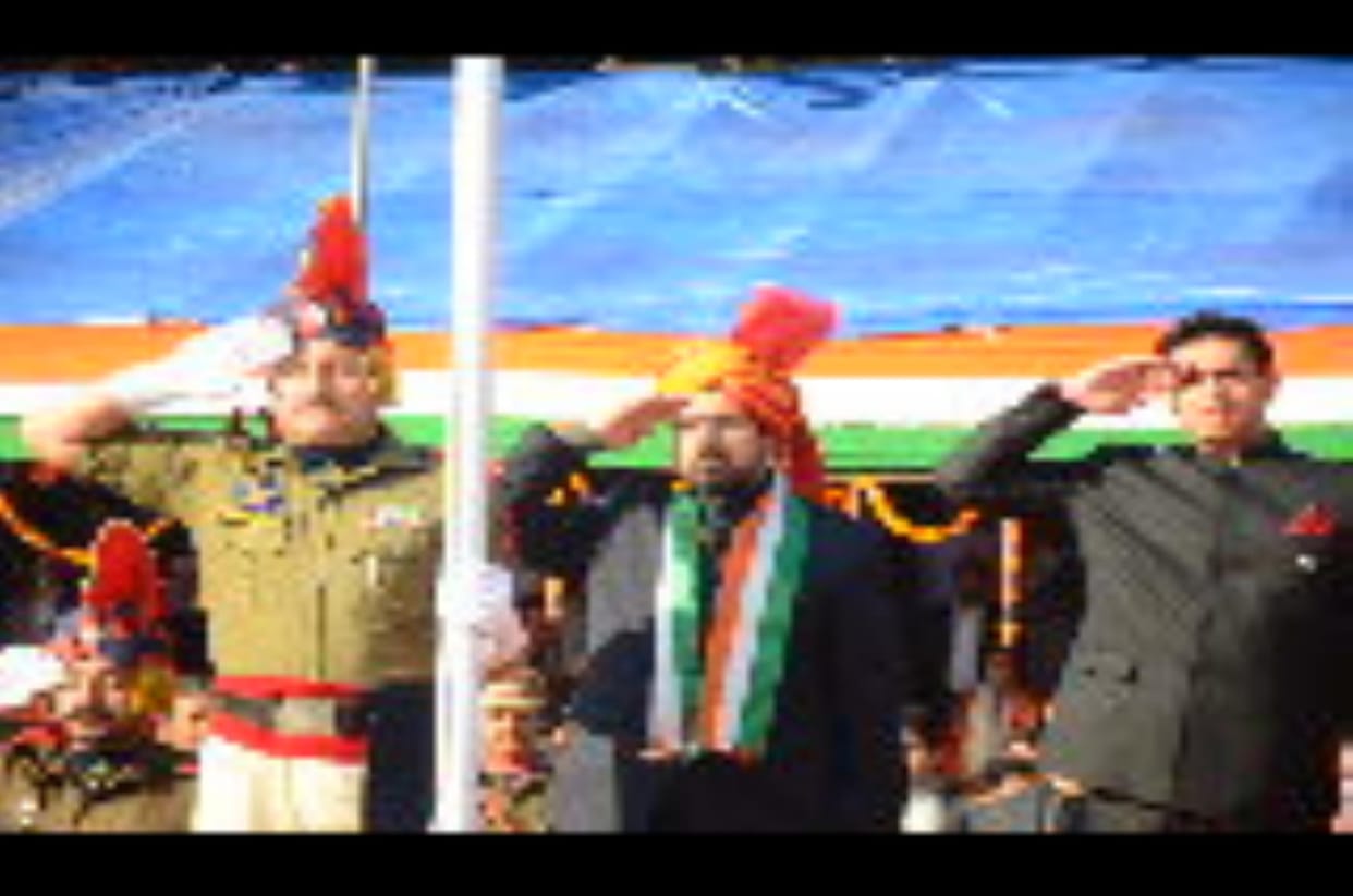 Sports Minister Satish Sharma Flag off in Kathua