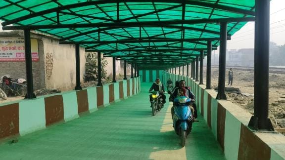 Underpass trial conducted, traffic started