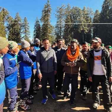 Second Winter Para Sports National Training Camp starts in Narkanda