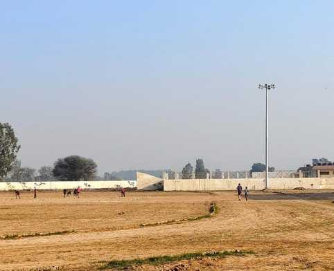 Stadium handed over amidst uneven ground
