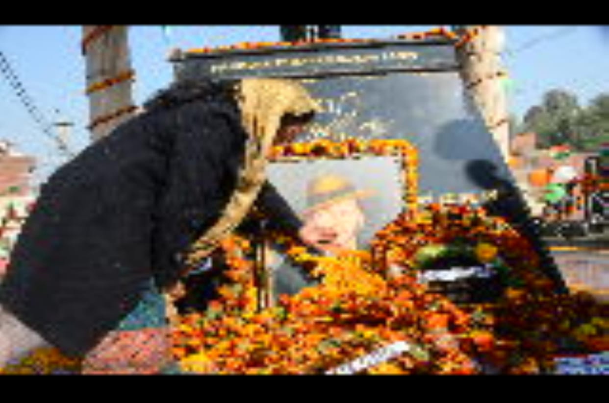 Gave Tribute to Martyr Captain Sunil Chowdhary
