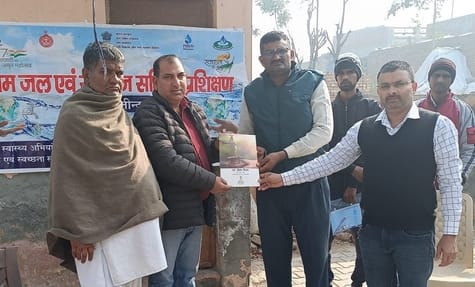 Told villagers about drinking water management