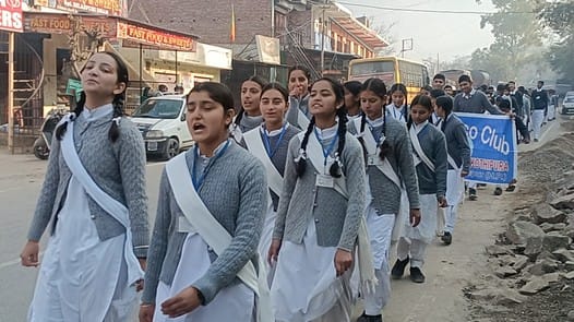 Rally made people aware about road safety rules