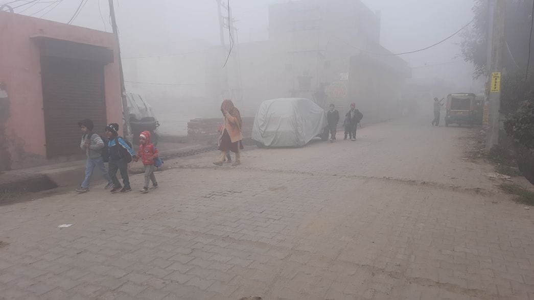When the wind direction changed, fog spread, problems increased