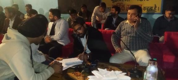 Villagers put forward ADC's demand for upgrading of Government Secondary School, Budhabhana.
