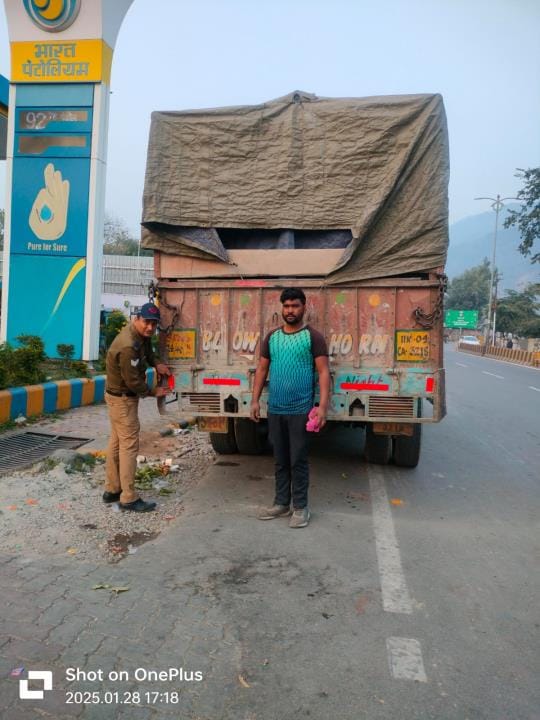 Transport department issued challan of 144 vehicles, four seized