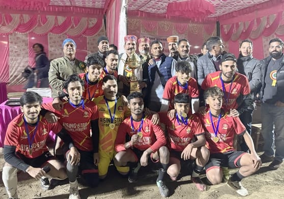 Himalayan Football Academy Mandi becomes champion