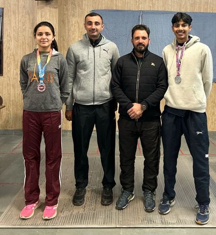 Ambala players are earning name at international level in fencing also