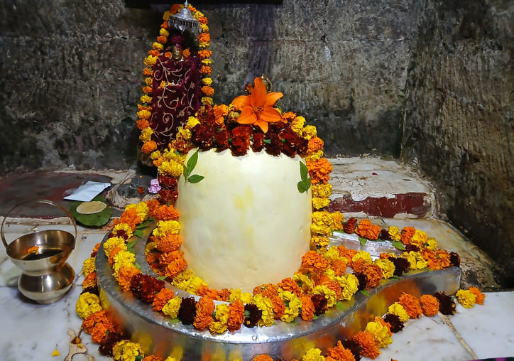 Devotees had darshan of Saketdi Mahadev in Bhootnath.