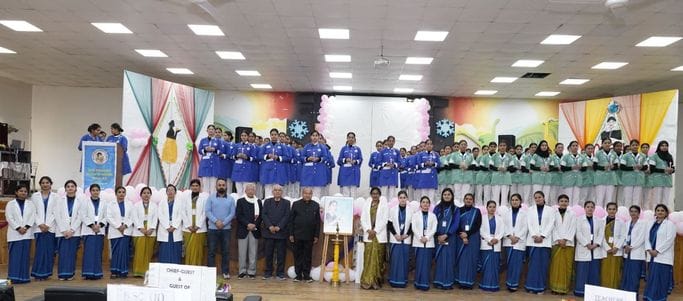 ceremony in padmavati nursing college