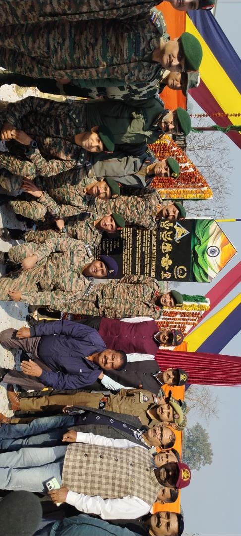 Pargwal Parakram Pillar will continue to remind us of the bravery of the soldiers.