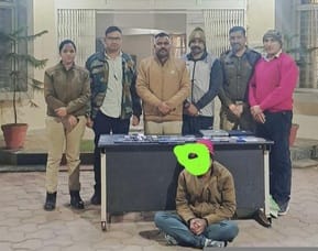 Sehore News Big action by Kotwali police 44 mobiles and two laptops recovered on suspicion of theft