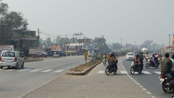 Seeing the illegal cut on the highway, the IG's attitude became strict, instructions were given to stop it.