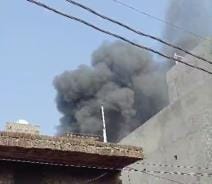 Handicraft factory burnt, loss of lakhs of rupees