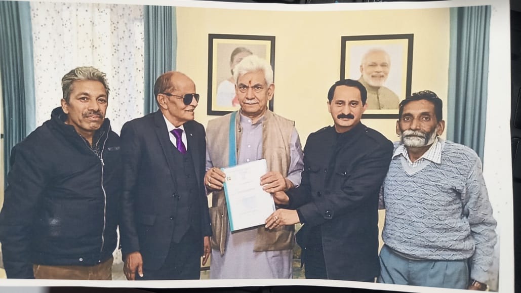 jammu, administration, LG, memorandum