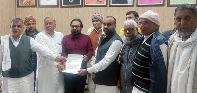 Demand from MLA for permanent solution to the problem of waterlogging in the market