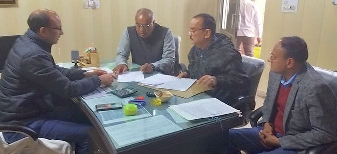 CM Flying took possession of the records of Horticulture Office